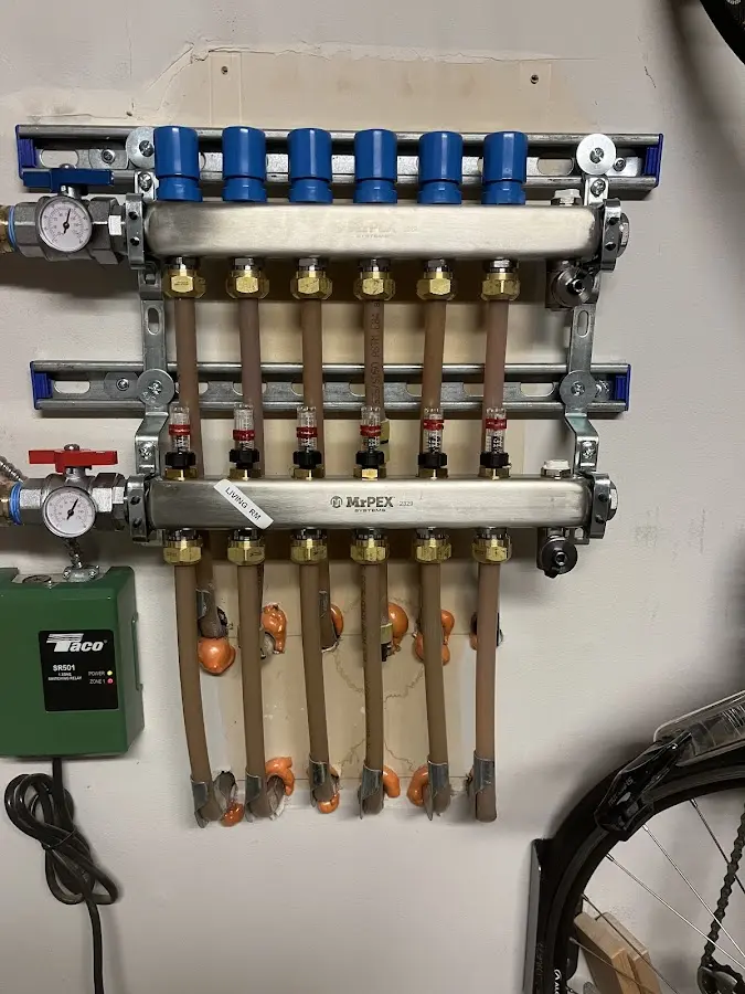 Plumber performing Sink Repair at a residential property in Camp Springs